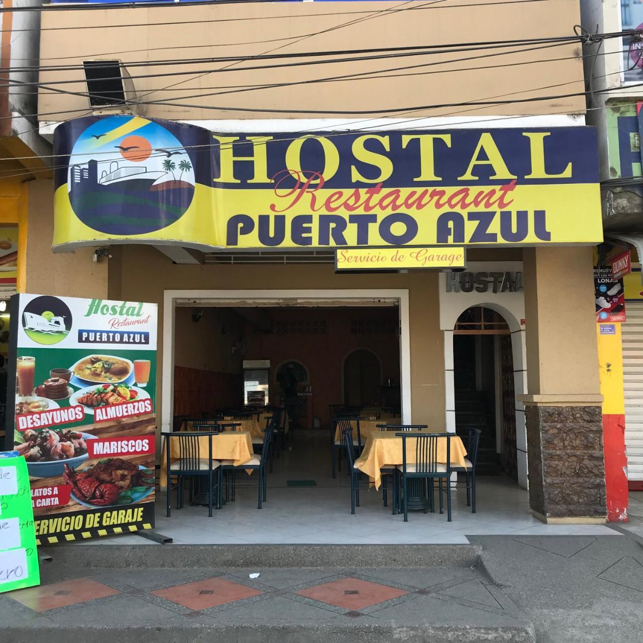 Hostal Puerto Azul มันตา ภายนอก รูปภาพ